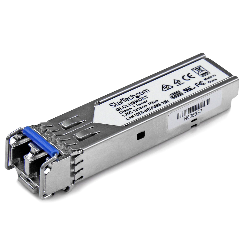 StarTech GLCLHSMD10ST 1GbE Single Mode Fiber SMF Optic Transceiver 10 Pack